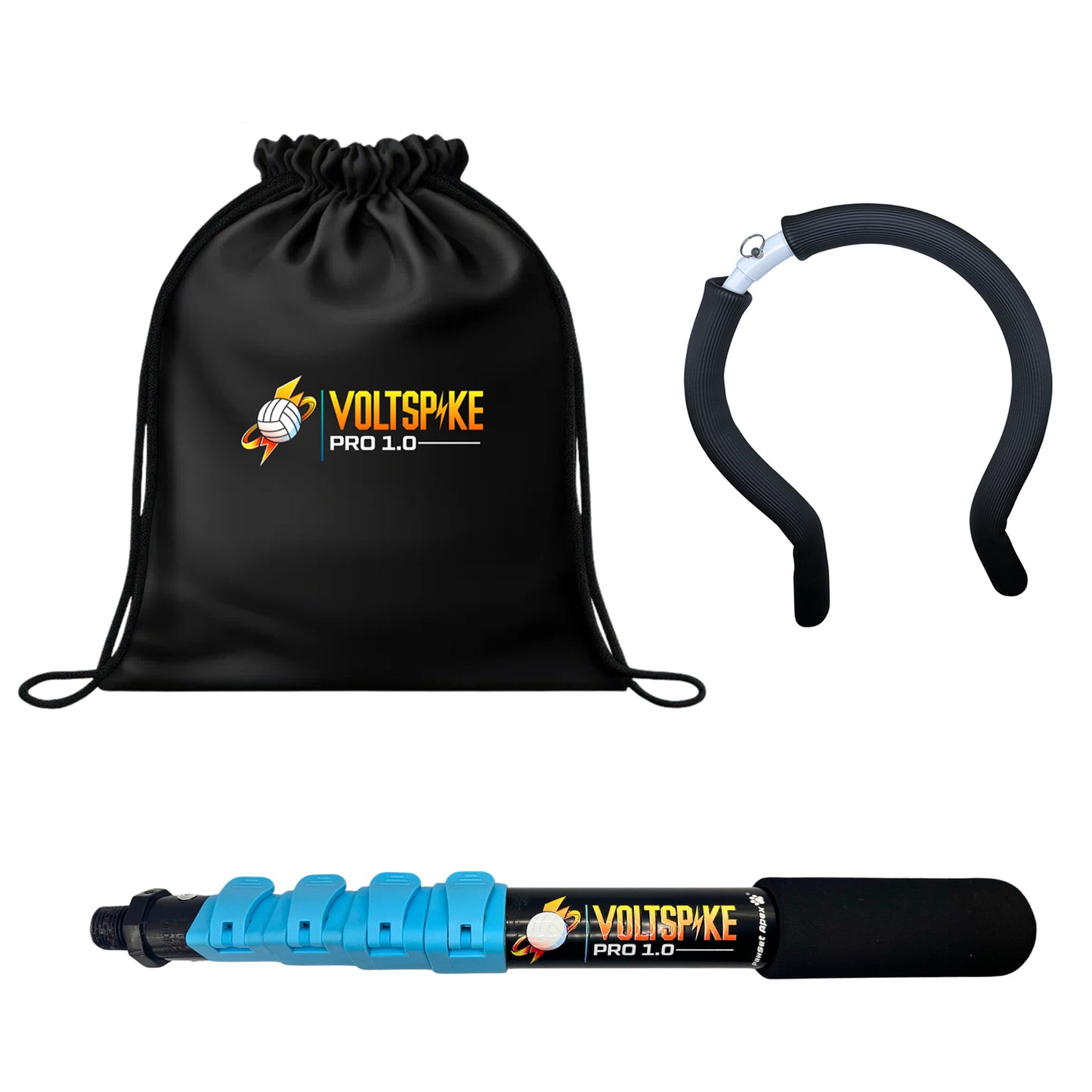VoltSpike Pro 1.0 - Professional Volleyball Spike Trainer | Advanced Volleyball Training Equipment for Improved Attack Power